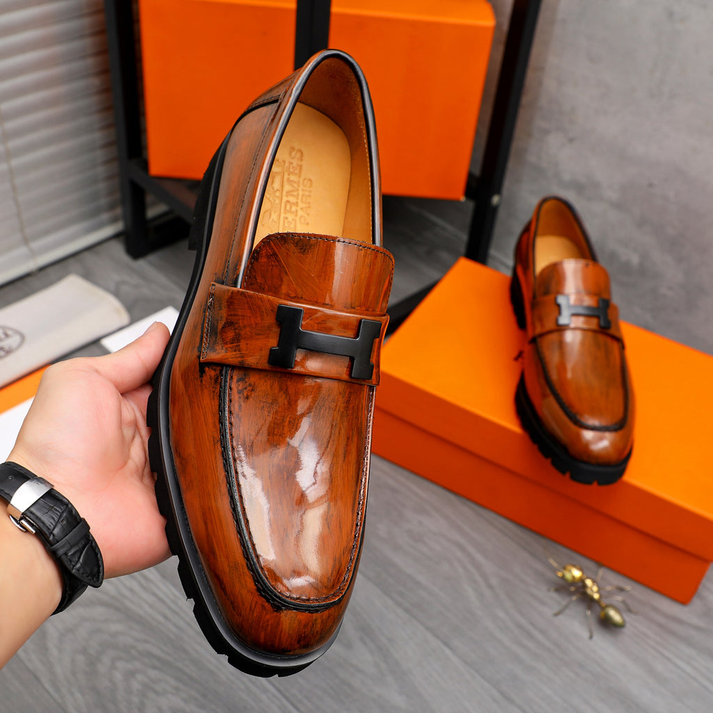 HM Business slip-on leather shoes 26070810