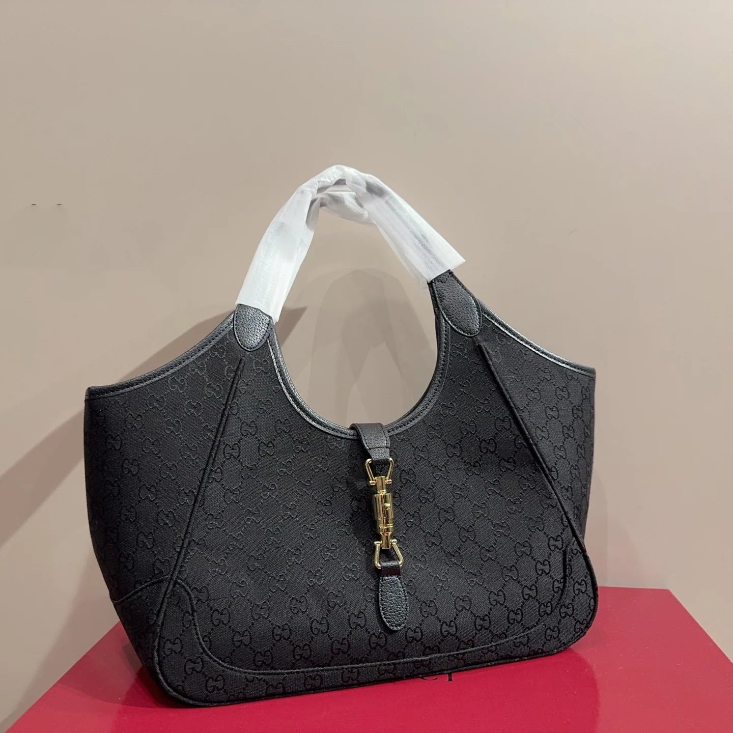 Color-blocked stylish tote bag 1426020316