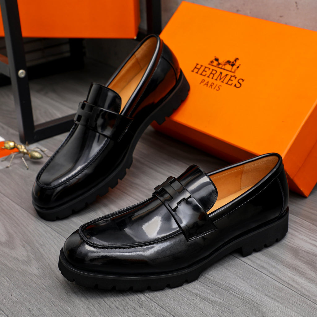HM Business slip-on leather shoes 26070810