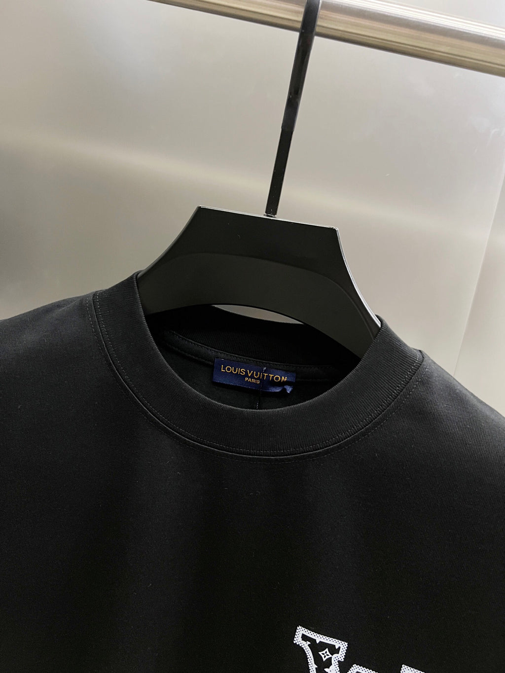 VV Printed logo embroidered crew neck short-sleeved T-shirt 26032603