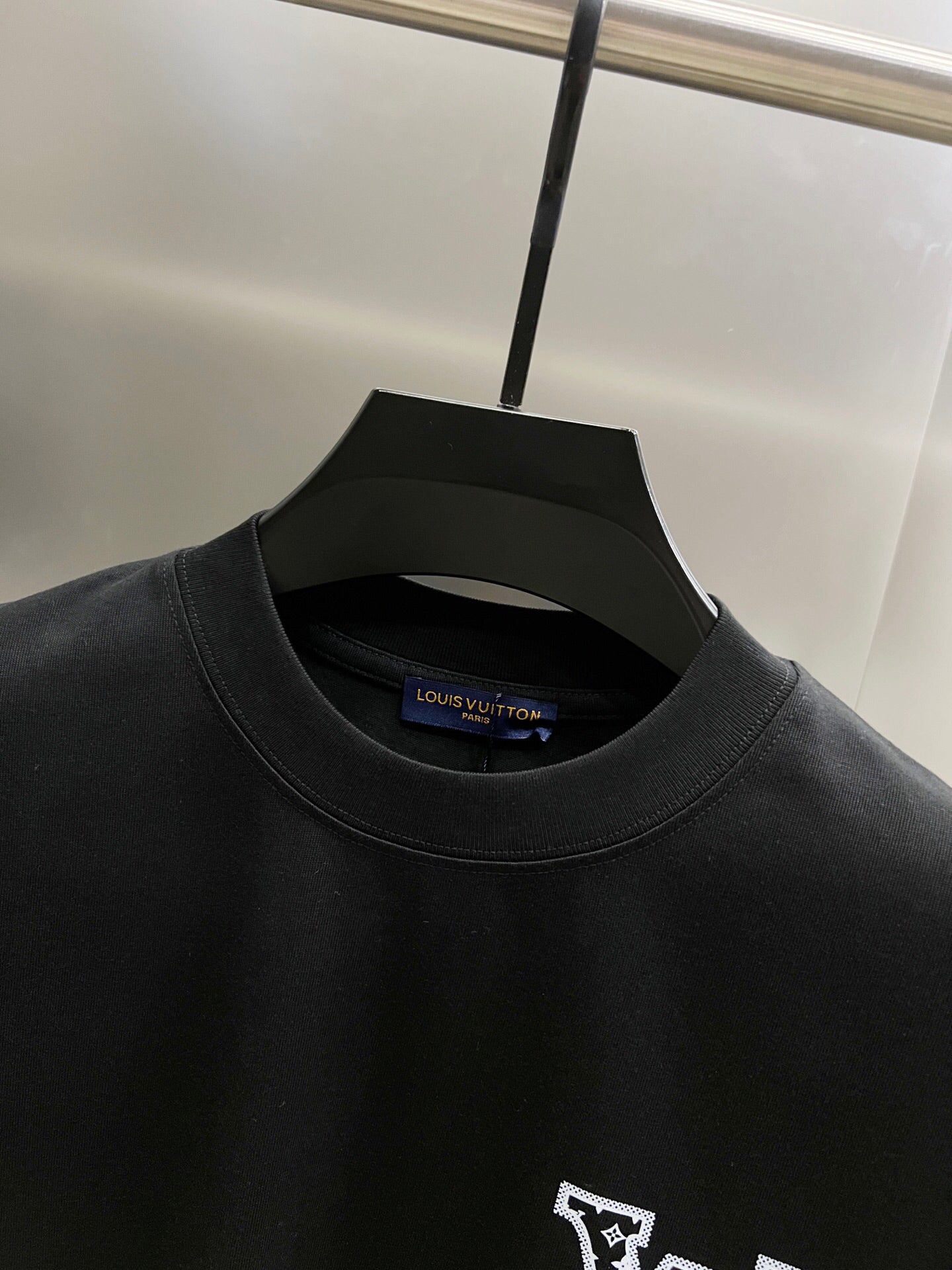 VV Printed logo embroidered crew neck short-sleeved T-shirt 26032603