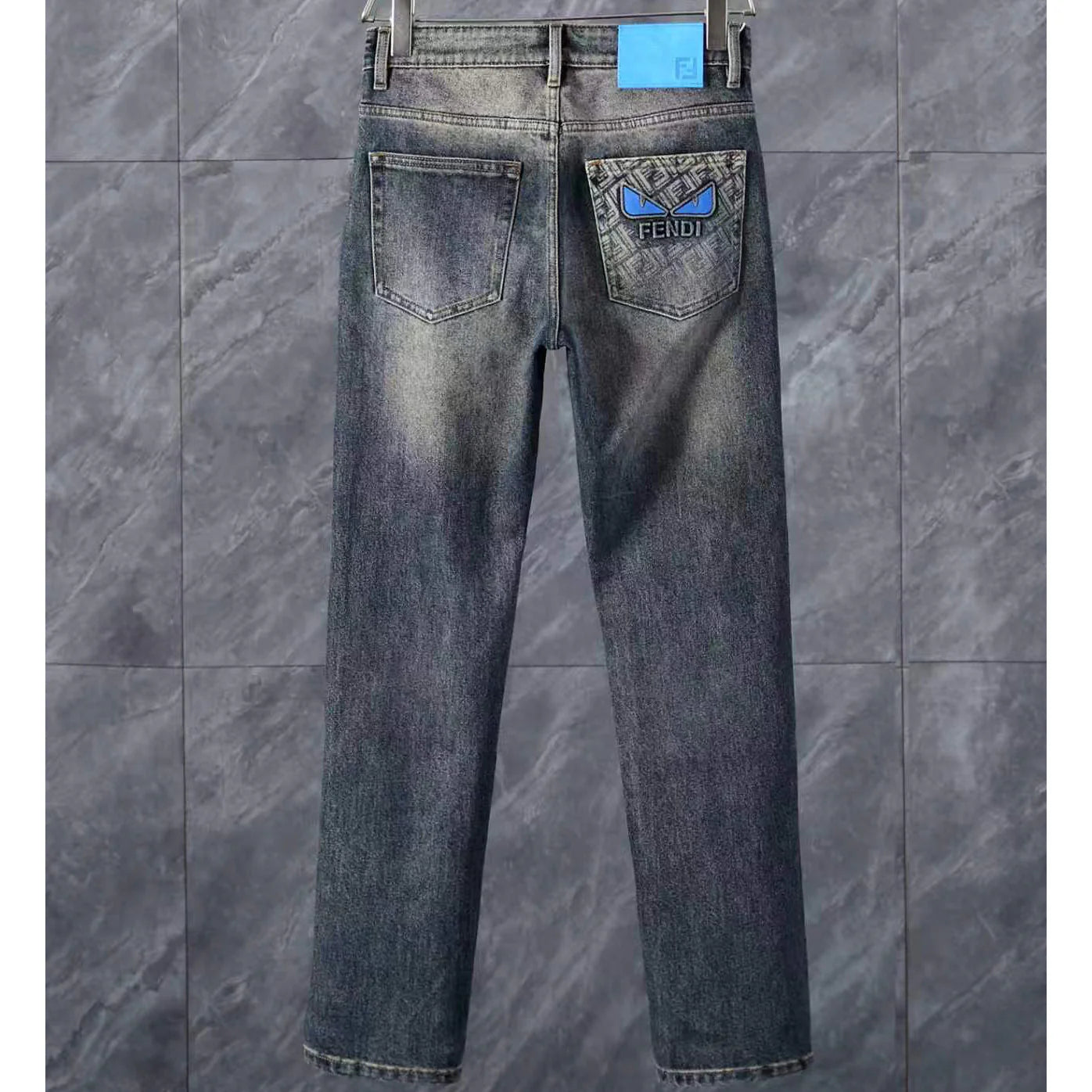 Men's Fashion Slim-Fit Straight-Leg Jeans 1026062907