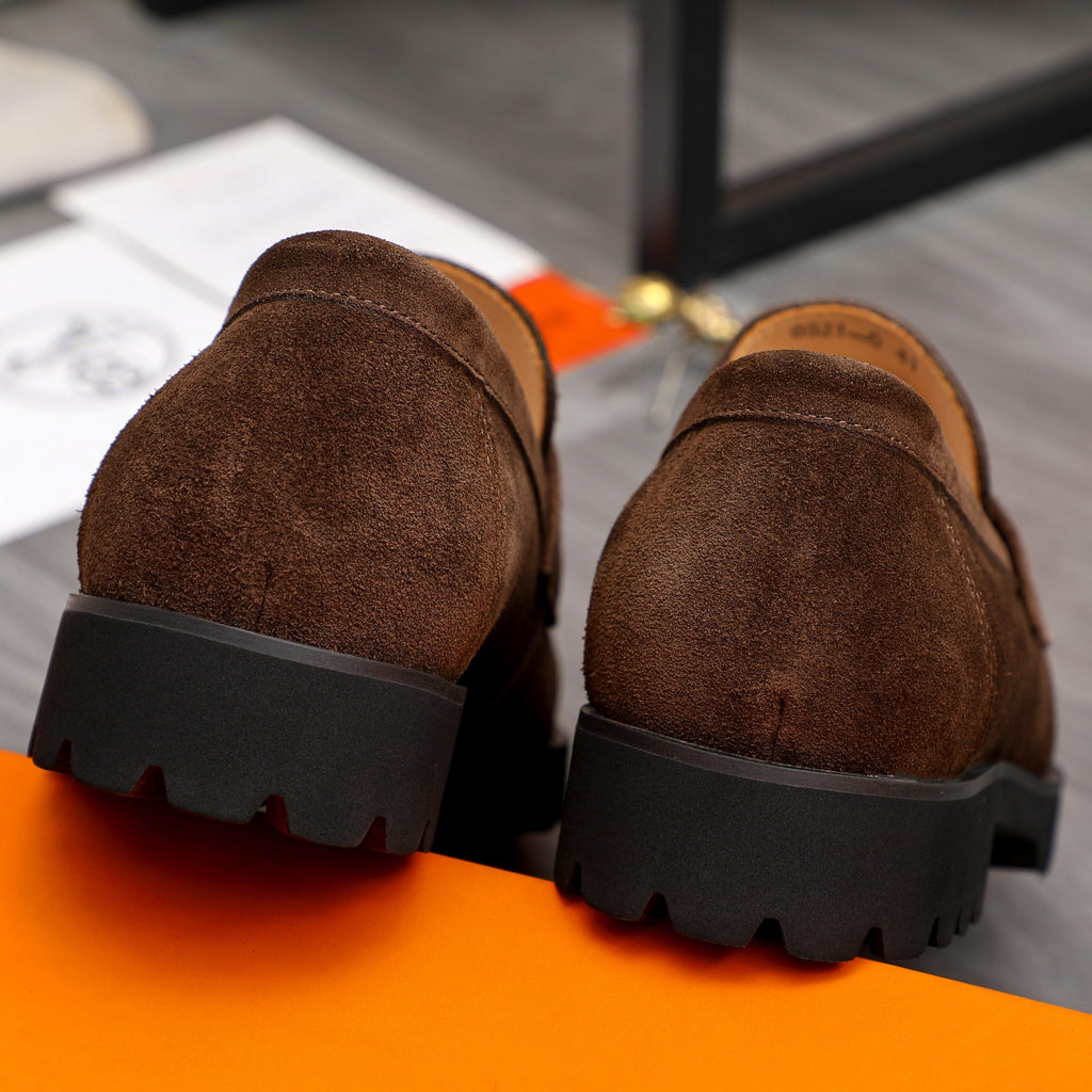 HM Business slip-on leather shoes 26070811