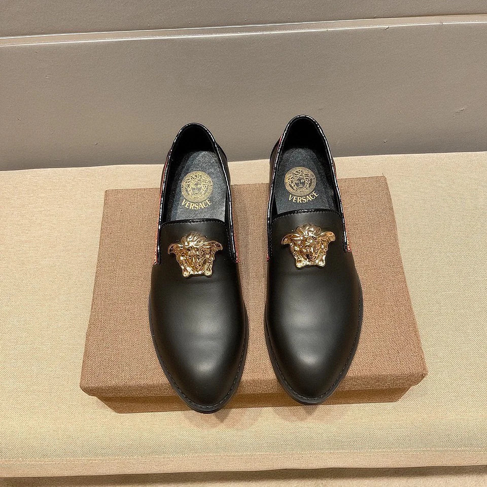 Men's high-quality casual slip-on leather shoes 1426020402