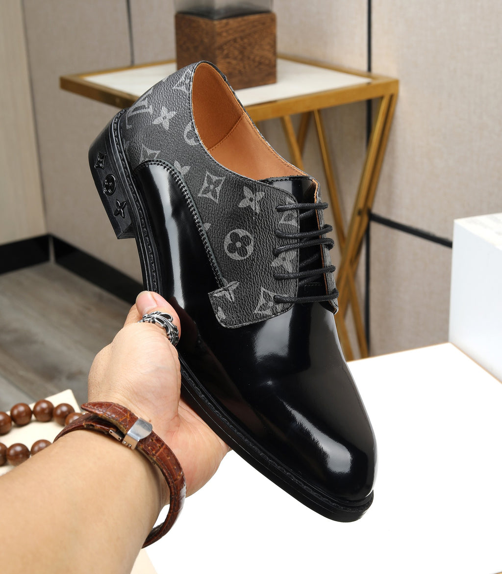 VV  Top-tier, original-quality formal business leather shoes  26072106