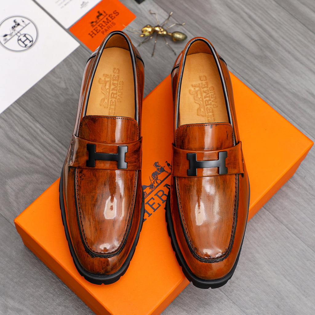 HM Business slip-on leather shoes 26070810