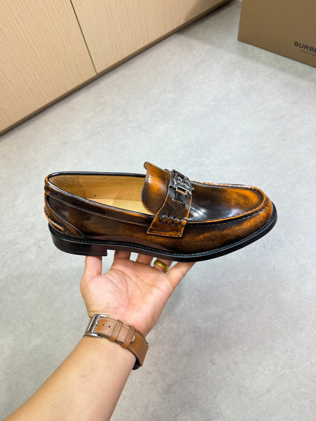 BBR Men's genuine leather dress shoes 26070801