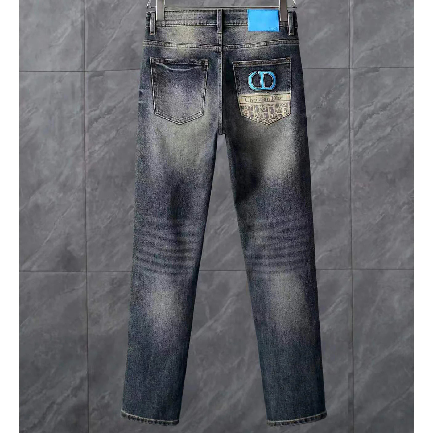 Men's Fashion Slim-Fit Straight-Leg Jeans 1026062906