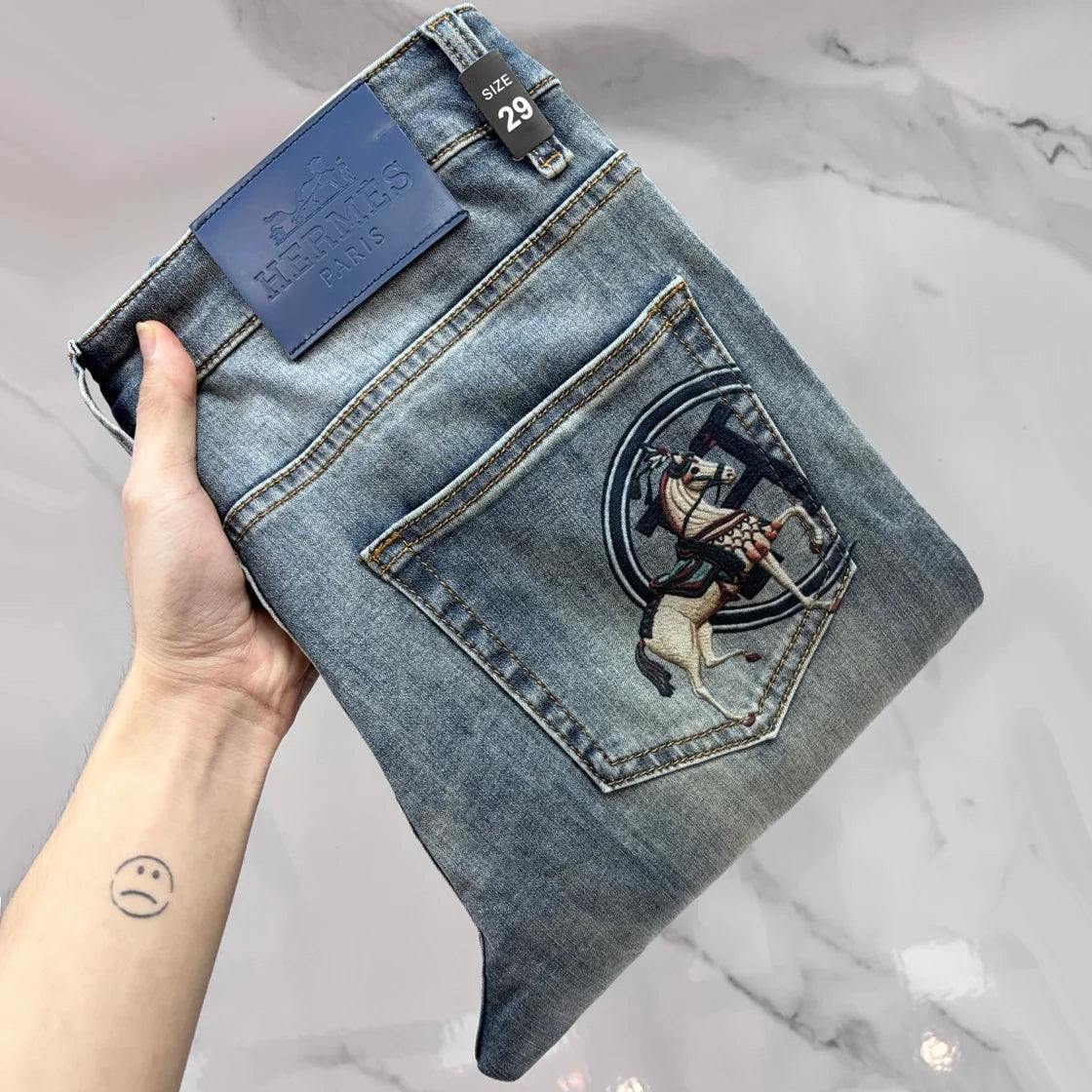 Men's Slim-Fit Straight-Leg Jeans 1026062936