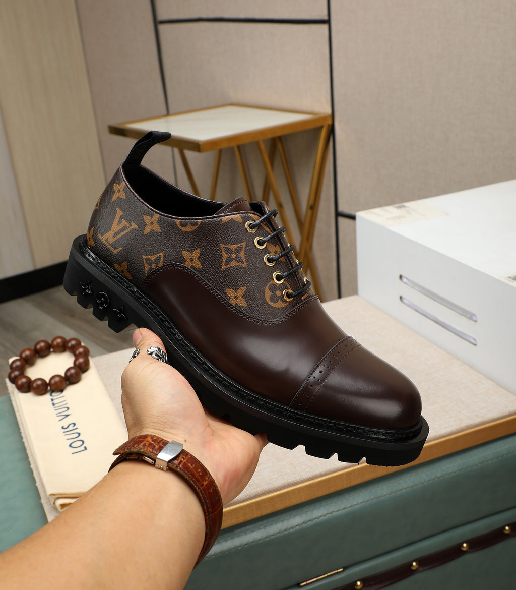 VV Stylish and classic men's business leather shoes 26072108