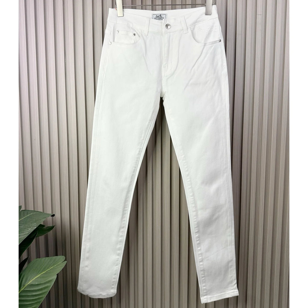 New Slim-Fit Straight-Leg Men's Jeans 1026063009