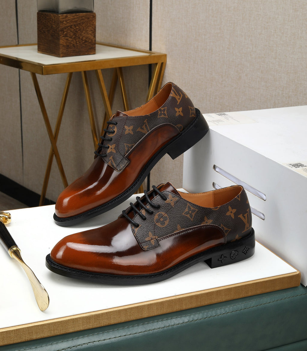 VV  Top-tier, original-quality formal business leather shoes  26072106