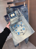 VV New stylish slim-fit straight leg jeans 26031108