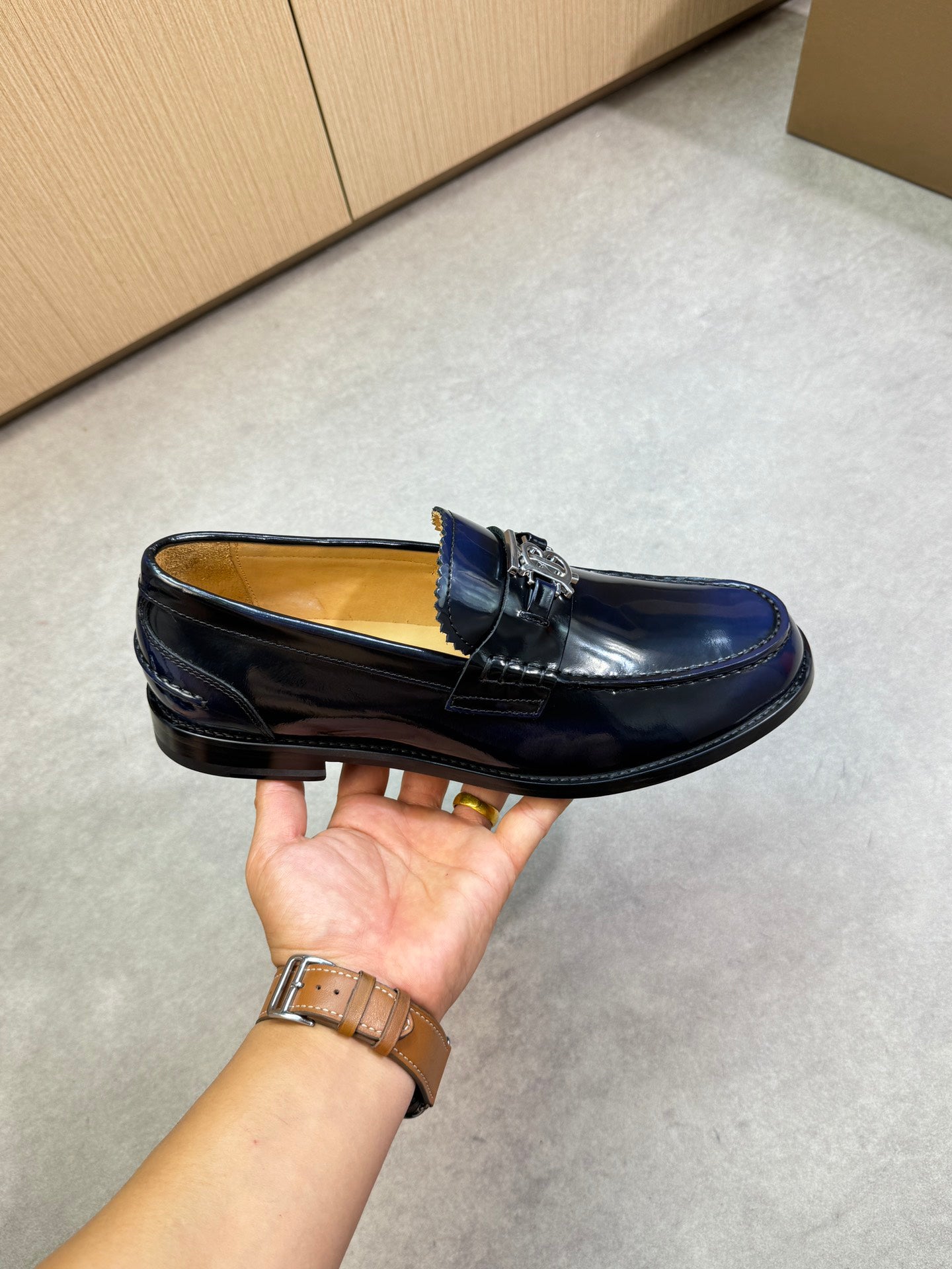 BBR Men's genuine leather dress shoes 26070801
