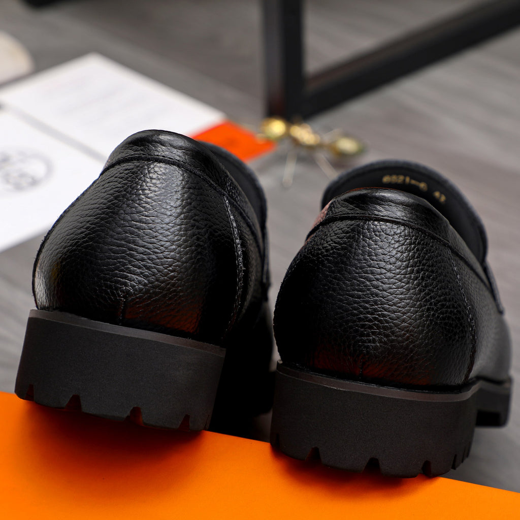 HM Business slip-on leather shoes 26070808