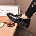 CD Men's 1:1 Genuine Leather Sole Loafers 26070603