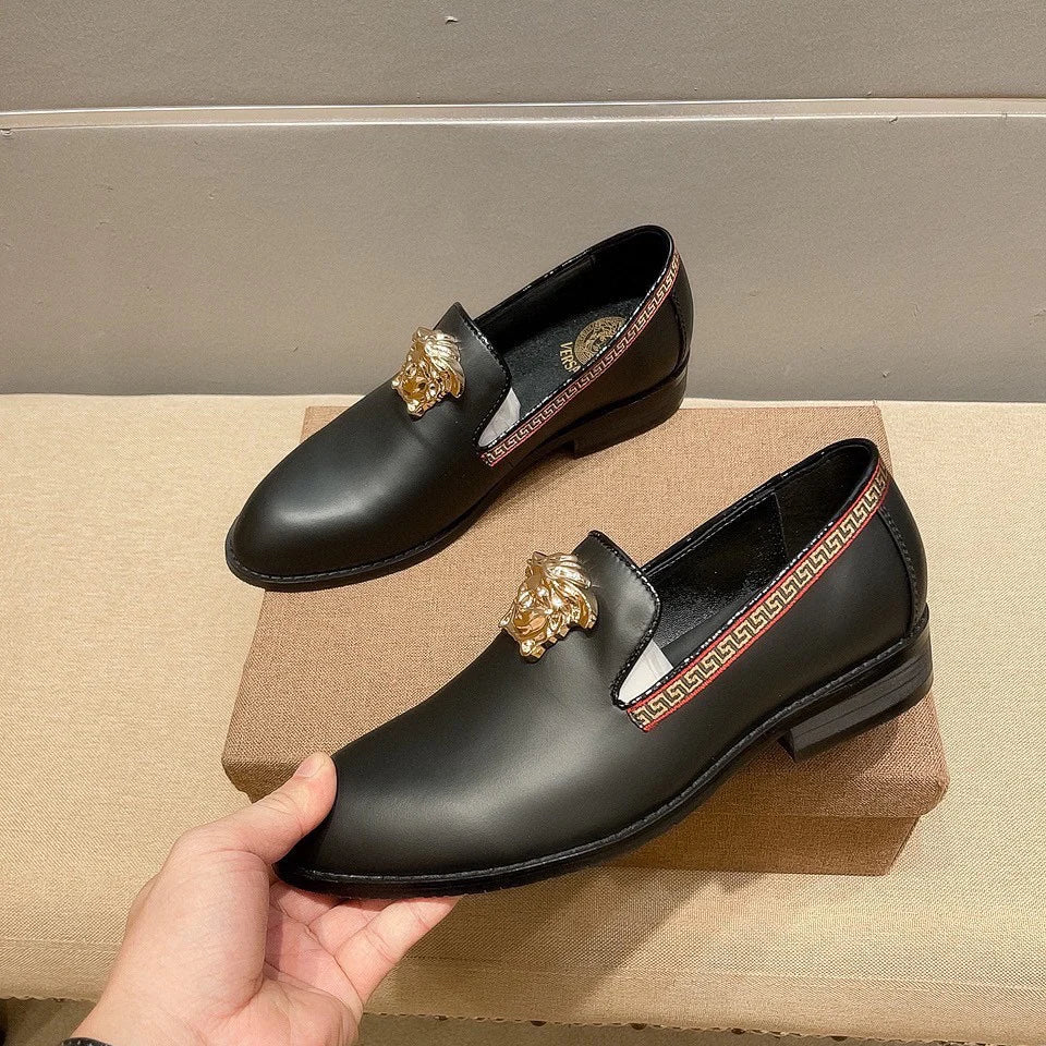 Men's high-quality casual slip-on leather shoes 1426020402