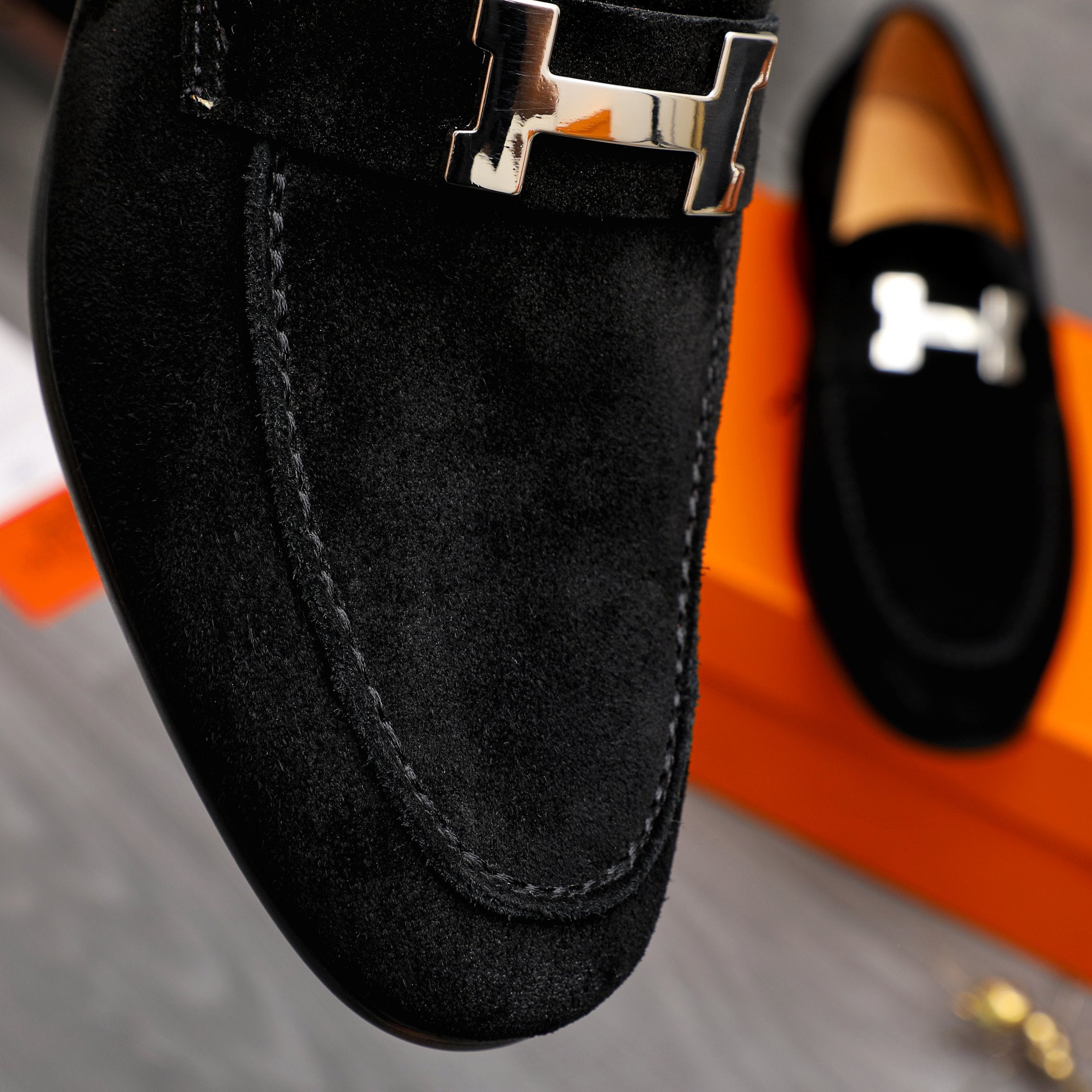 HM Business slip-on leather shoes 26070811
