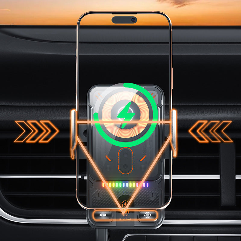 🔥The Latest Smart Technology of 2026🔥 Intelligent Electric Rotating Car Mount for Landscape and Portrait Modes