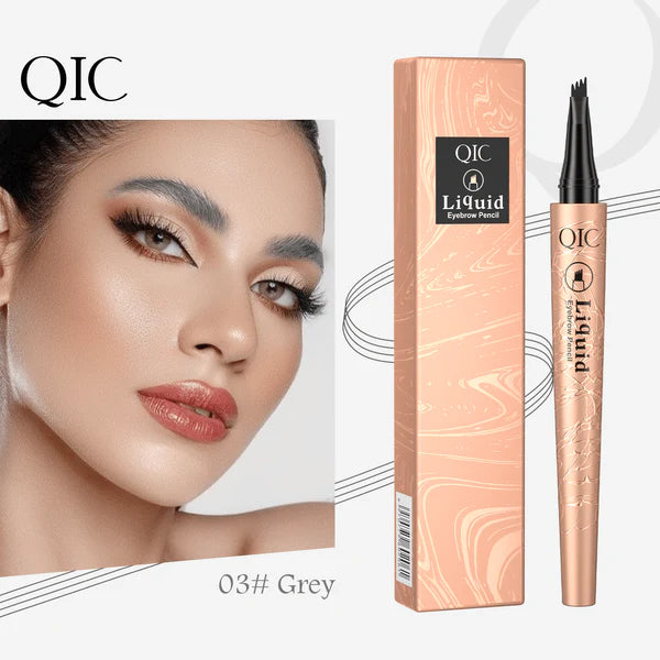 ✨ 3D Microblading Eyebrow Pencil – 4-Prong Tip, Waterproof & Natural Hair-Like Strokes 🖌️