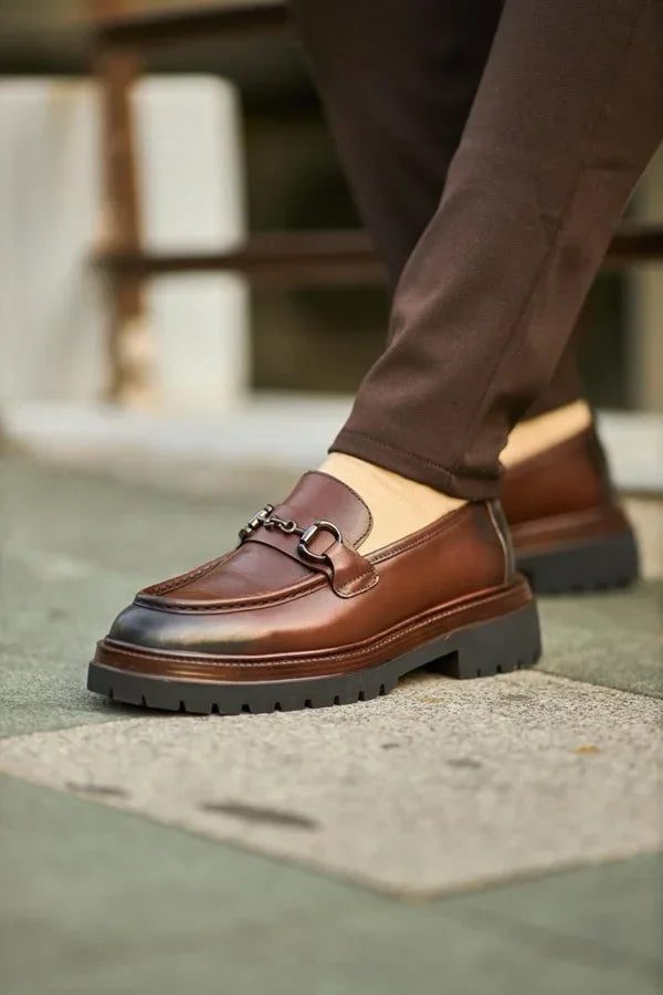 Wilson Men’s Brown Horsebit Loafers